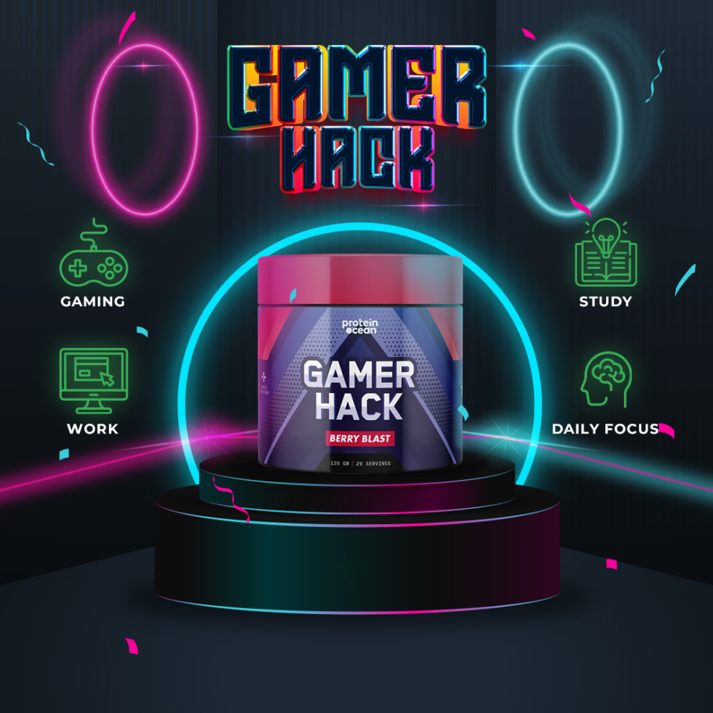 Proteinocean Gamer Hack 120gr Proteinocean Gamer Hack 120gr