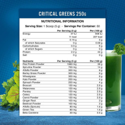 Applied Critical Greens 250gr Applied Critical Greens 250gr