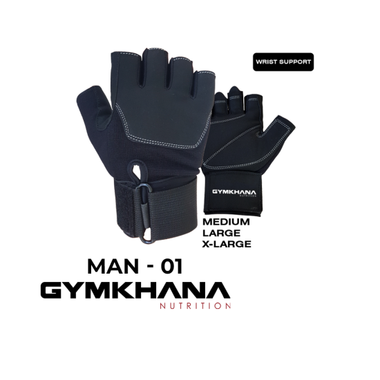 Gymkhana Fitness Gloves Wrist Wrap Man-01
